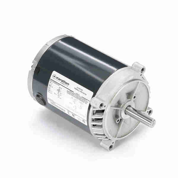 Marathon 1/3 Hp Single Phase Hvac/R Motor, 1 Phase, 1800 Rpm, H218 H218